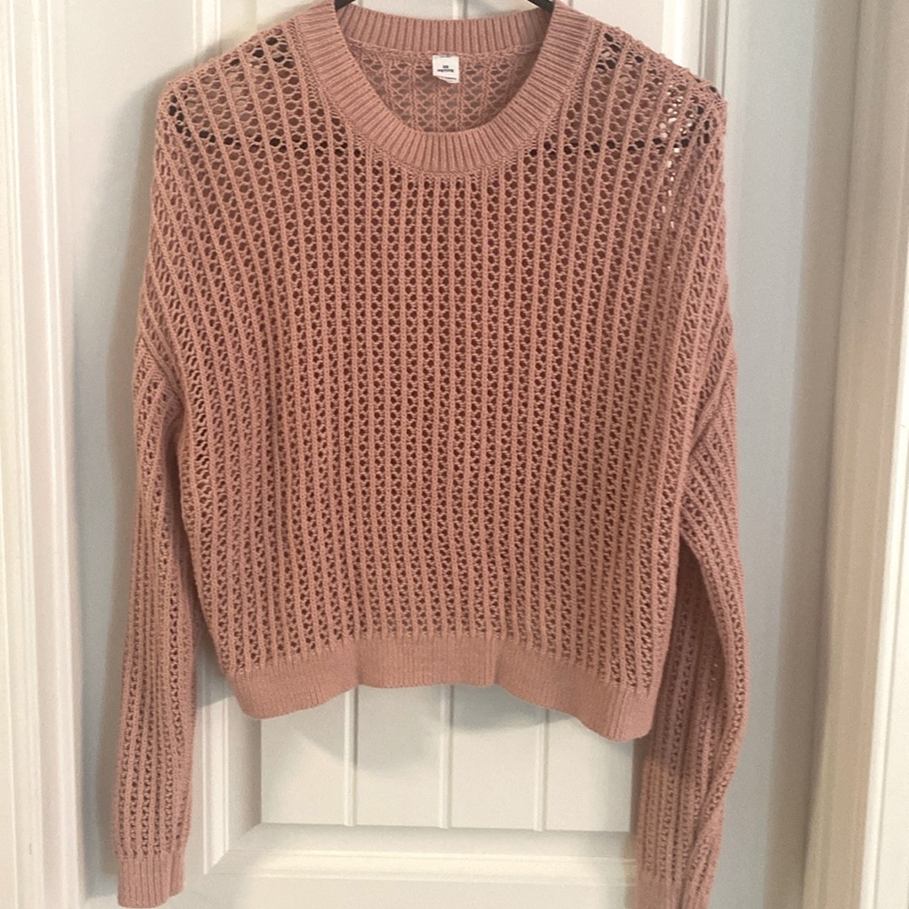 Soft Pink petite sweater